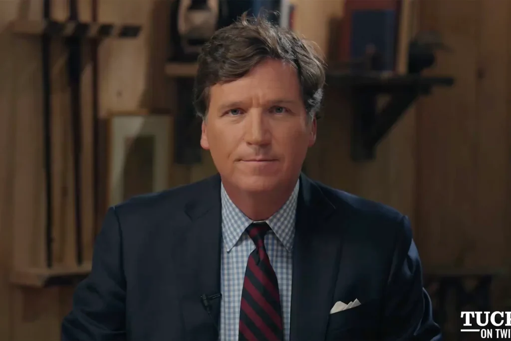 Russian TV teases launch of Tucker Carlson show